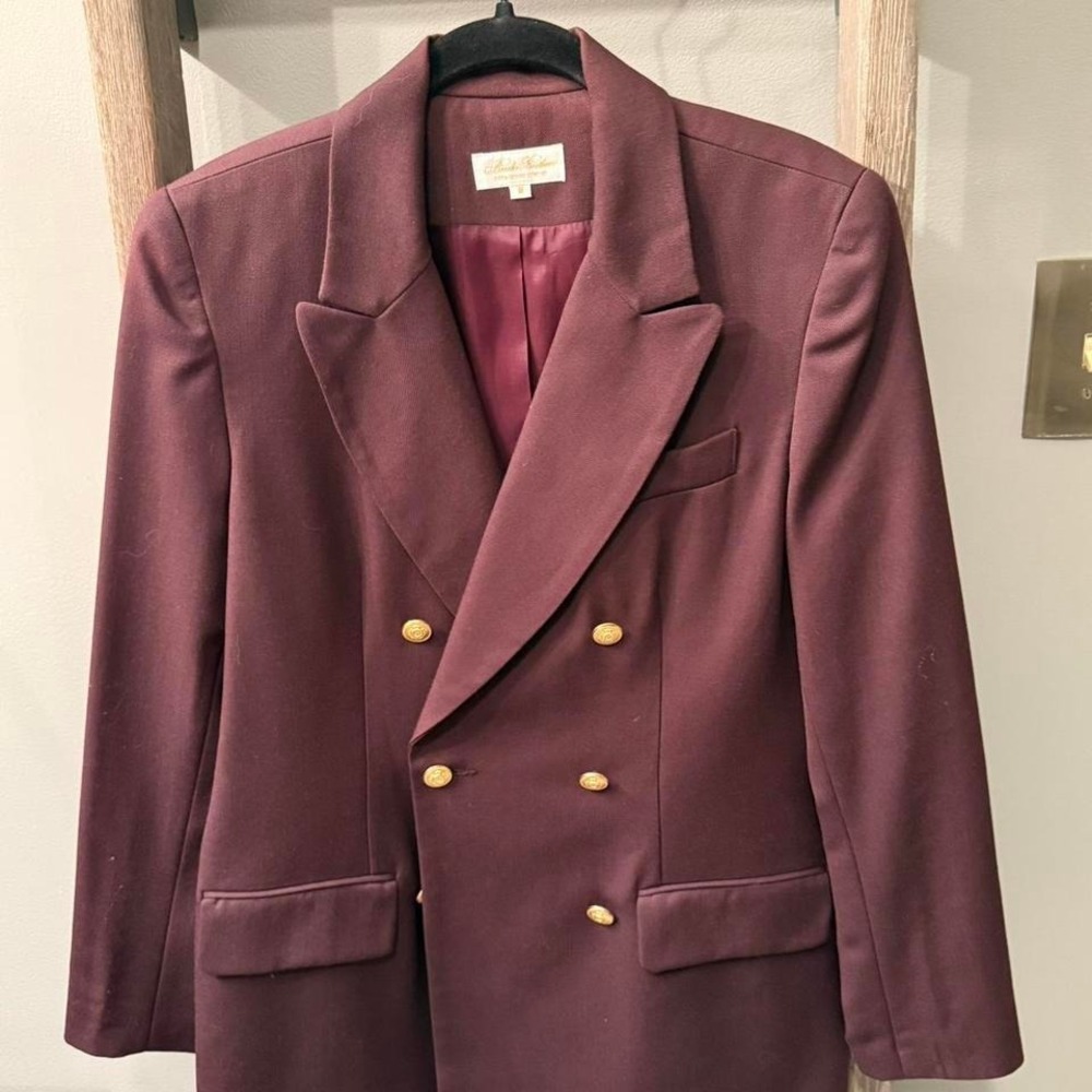 Vintage Brooks Brothers Wool blazer size 8'